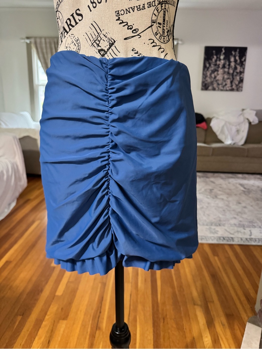 NWT Raisins Curve Echo Swim Skirt Skort Navy Blue Size 16W